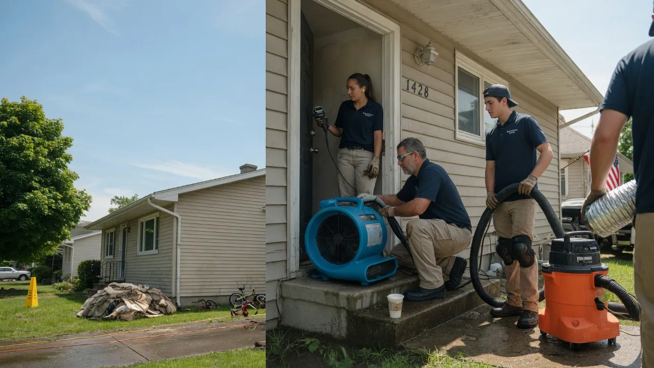 Water Damage Restoration in Burlington, ND near me